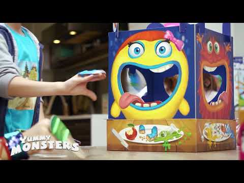 Das actionreiche Kinderspiel "Yummy Monsters" von HUCH!