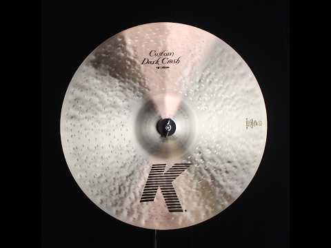 Zildjian 18" K Custom Dark Crash - 1342g (video demo) image 2