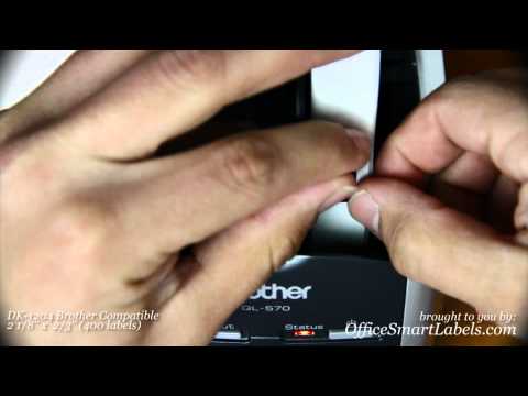 Brother Compatible DK1204 With Reusable Cartridge - How To Save Money with Brother Compatible Labels