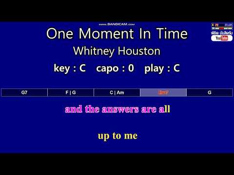 One Moment In Time - Whitney Houston