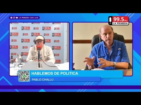 Pablo Challú con Trombetta | La Primera San Luis 