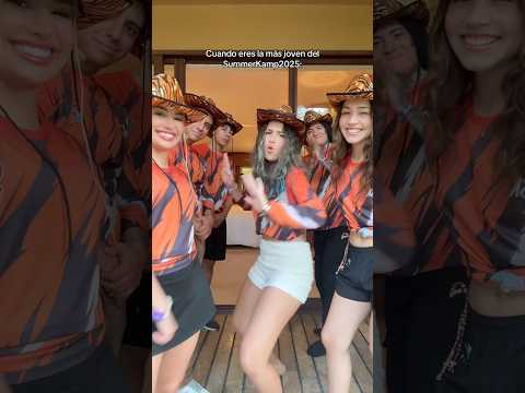 Cuando eres la más joven del SUMMER KAMP 2025 #leylastar #tiktok #summerkamp2025