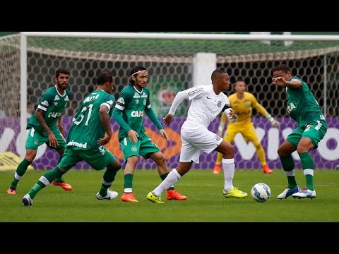 Chapecoense 1x0 Santos - Gol, Melhores Momentos, Brasileirão 2015