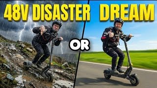 48volts Off-road? An Ausom Mistake, Or The L2 MAX? Electric Scooter Off-roading