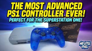 This PlayStation One Controller Is Amazeballs! Great For SuperStation One, Switch, PS1, PS2 & 3!