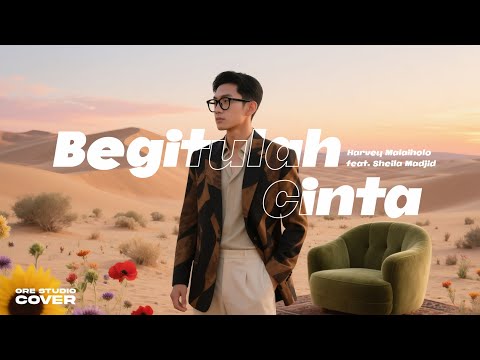 Cover Begitulah Cinta - Harvey Malaiholo feat. Sheila Madjid | Video Lirik | orestudio