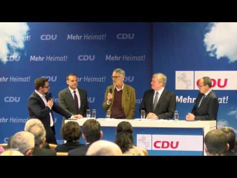 "Sicher für Niedersachsen!" - Podiumsdiskussion bei der Walsroder Klausurtagung