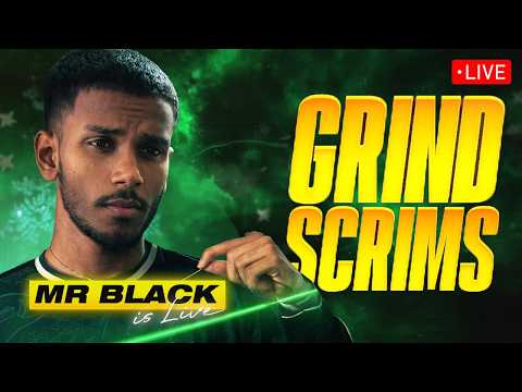 MR BLACK IS LIVE PLAYING SCRIMS FULLL RUSHHH 🎯 FREE FIRE KANNADA LIVE ⚡
