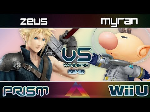 PRISM 117 - Zeus (Cloud) vs. Myran (Olimar) - Winners Semis - Smash Wii U
