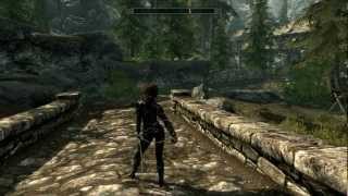 Skyrim Mod Showcase : Animated Katana & Animations : With Meoni