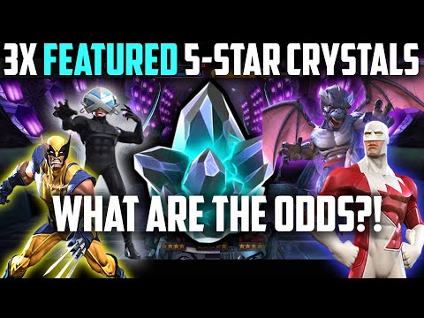 3X 5-Star FEATURED Crystal Opening - UUHHHM OK - Marvel Contest of Champions