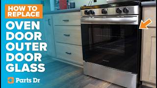 How to Replace the Outer Door Glass on a Frigidaire Range