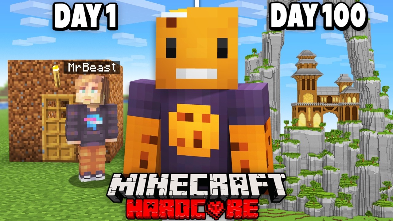 mrbeast challenged me to build for 100 days straight