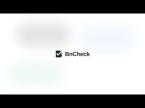 BnCheck: Guest Registration