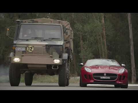 Luxury Car Meets Australian Ex-Military Unimog