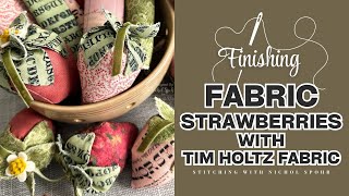 How To Make Cute Fabric Strawberries At Home!