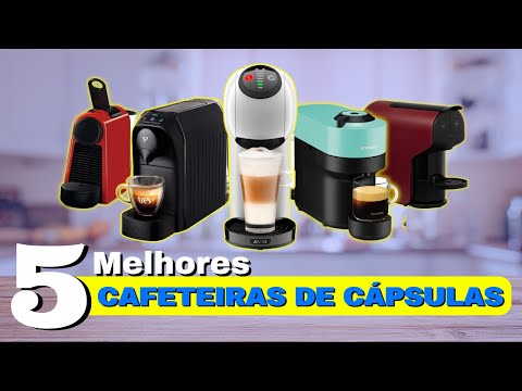 TOP 5 Melhores CAFETEIRAS DE CÁPSULA | Melhor Cafeteira Cápsula para comprar 2024 Custo-Benefício