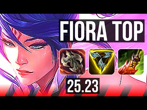 FIORA vs TRUNDLE (TOP) | 15/2/7, 48k DMG, Godlike, 500+ games | EUW Master | 25.23