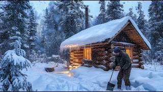 Winter Cozy Cabin: Embracing Comfortable Off-Grid Living