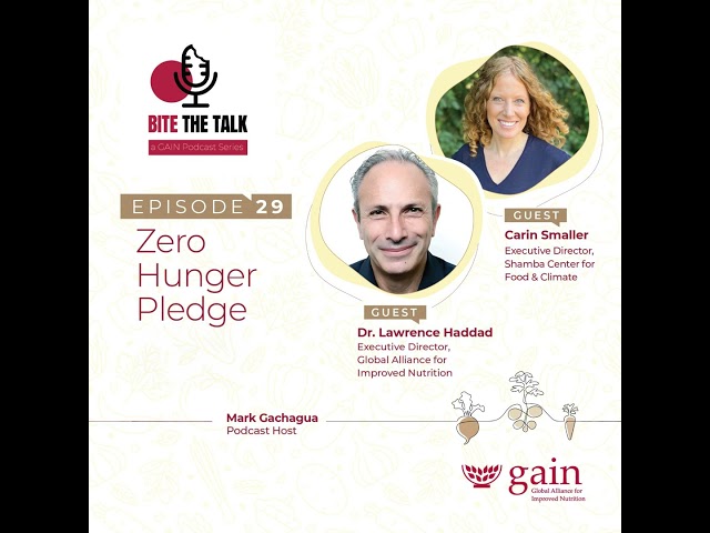 From Pledges to Impact: Unpacking the 2025 Zero Hunger Accountability Report | with Carin Smaller...