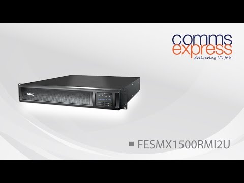 APC Smart-UPS X 1500VA Rack/Tower LCD 230V video