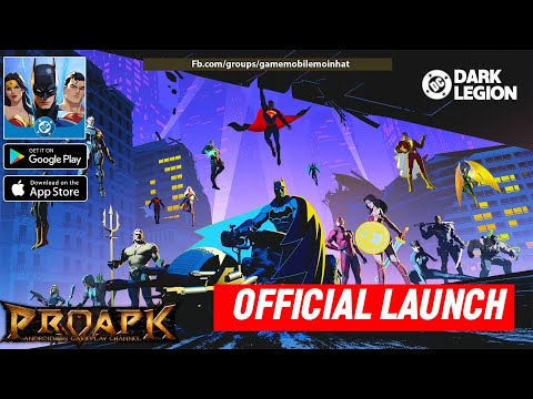 DC: Dark Legion™ Gameplay Android / iOS (Official Launch) - YouTube