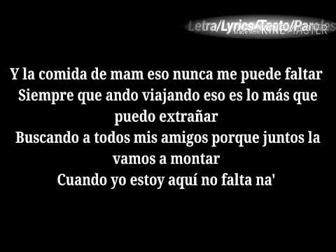 Alejandro Sanz ,  Nicky Jam - Back In The City Letra /Lyrics.