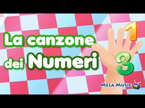 La canzone dei numeri - Canzoni di Mela Music TV @Mela_Educational
