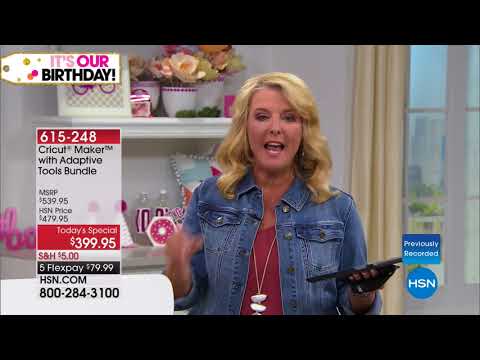 HSN | Cricut Crafting Celebration featuring Anna Griffin 07.11.2018 - 04 AM