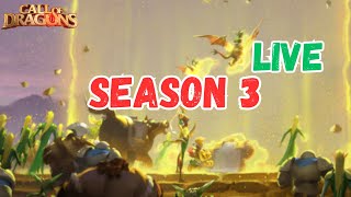 SEASON 3 F2P PVP GAMEPLAY LIVE Call Of Dragons (G3N3SIS VS SHPz)