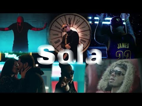 Anuel AA - Sola ft. Daddy Yankee, Farruko, Zion & Lennox y Wisin (Remix) [Official Vídeo]