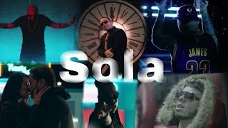 Anuel AA - Sola ft. Daddy Yankee, Farruko, Zion &amp; Lennox y Wisin (Remix) [Official Vídeo]