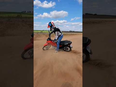 TIP: 180° turn with POP 110i 2023 on dirt #motorcycle