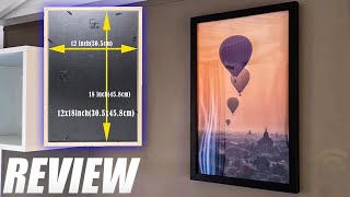 Review Of The 12x18 Black Solid Wood Picture Frame - Perfect For Your Favorite Photo!