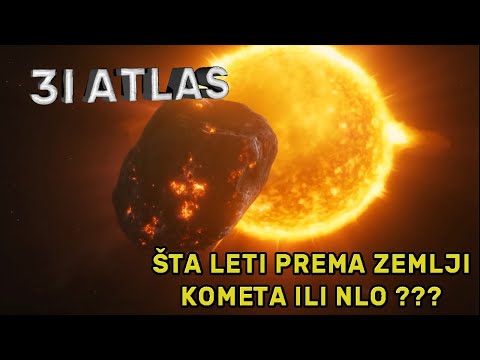 🚀  MISTERIOZNI OBJEKAT 3I/ATLAS KOMETA ili NLO? - ŠTA SE KREĆE PREMA ZEMLJI (NOVI DOKAZI)