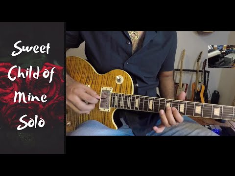 Sweet child Of Mine Solo Live Cover