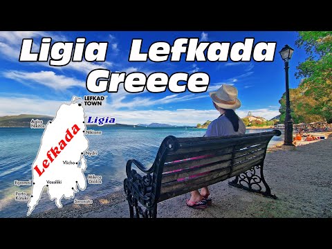 🇬🇷 Ligia, Lefkada Greece | Hidden Fishing Village & Peaceful Beach | PITARFOTO Travel Vlog 4K