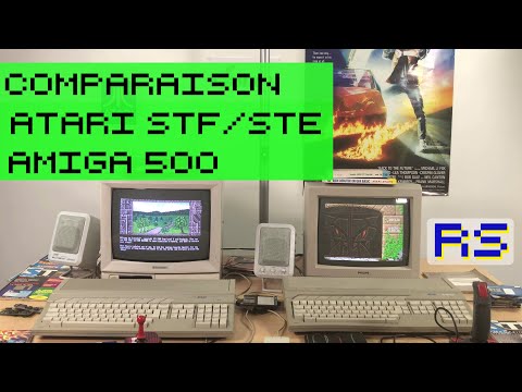 L'Atari ST 3/3 : Comparaison STF/STE/Amiga 500