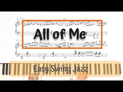 All of Me - Jazz Standard Solo piano arrangement