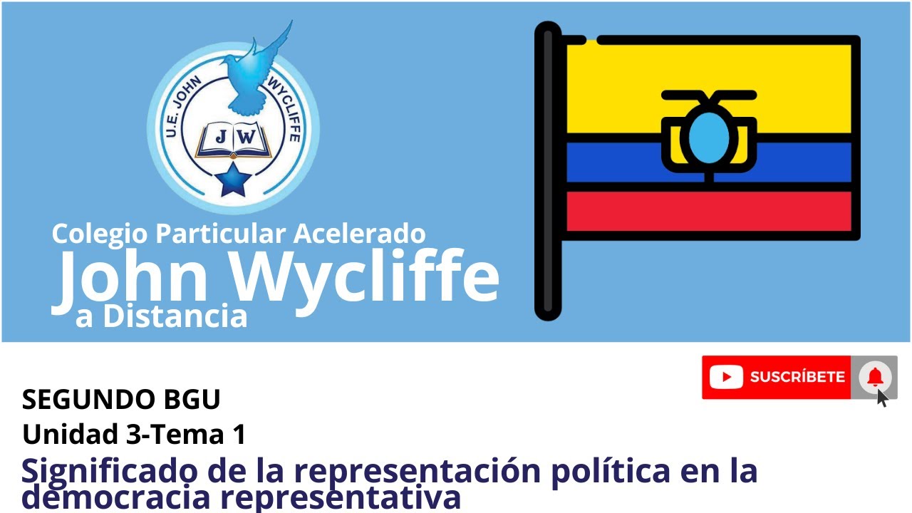 Significado de la representación política en la democracia representativa