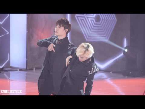 140724 엠카운트다운 10주년 엑소케이(EXO-K) 수호 - 중독(Overdose)