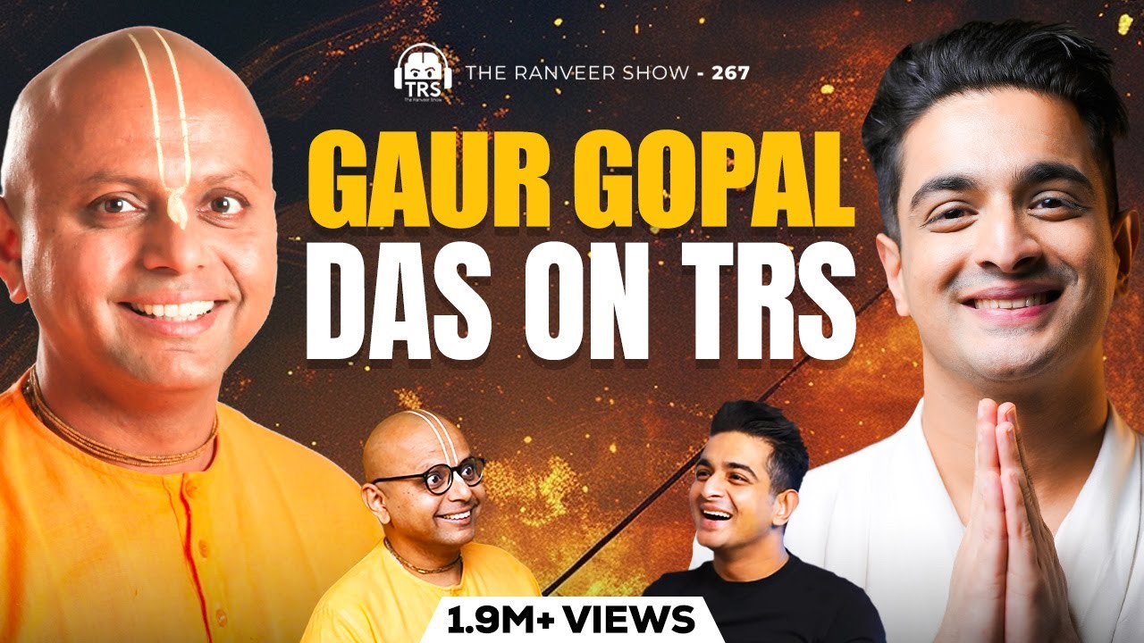 REAL Purpose Of Spiritual Life - @GaurGopalDas On Monkhood, Bhagwad Gita Learnings & More | TRS 267