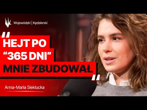 Anna-Maria Sieklucka: nie powtórzyłabym tej drogi | WojewódzkiKędzierski