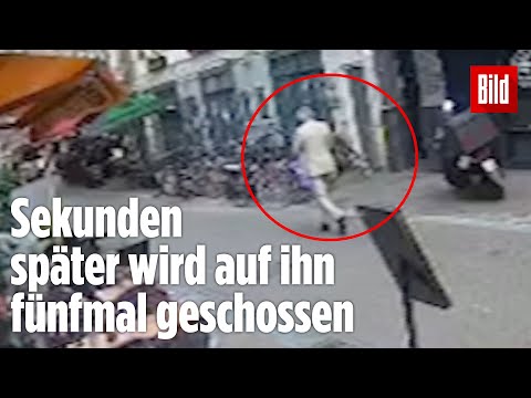 Attentat auf Peter de Vries: Die letzten Sekunden vor den Schüssen | Amsterdam