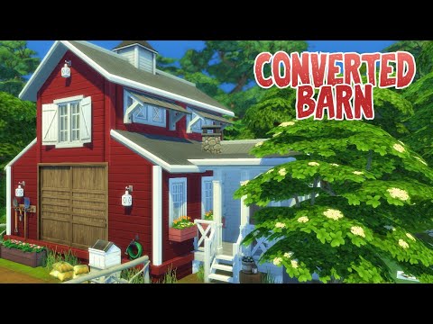 Converted Barn 🧺 | The Sims 4: Speed Build ♡