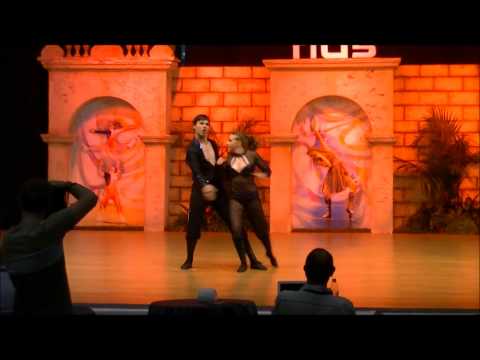 Christina BISCHOFF-MOOS und Lukas MOOS World Masters Rimini 13.07.2013 Vorrunde Fußtechnik A-Klasse