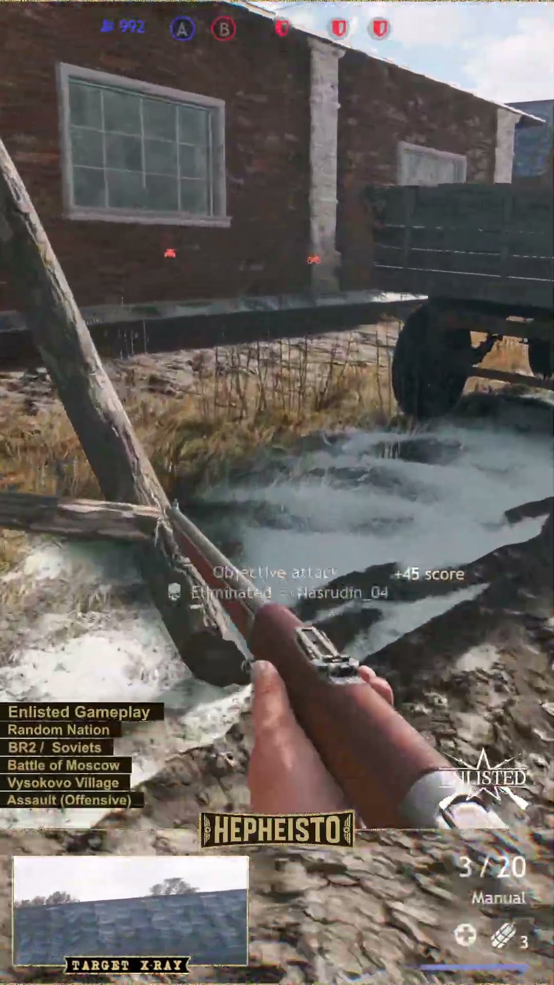 Engineer eliminates PAnzer II C with Explosive Pack