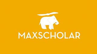 MaxScholar YouTube Video