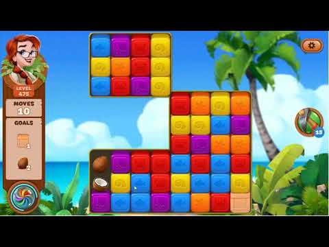 Lost Island Blast Adventure Level 475 - No Boosters