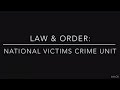FAN MADE Law Order National Victims Crime Unit Series 1 Version 12